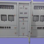 تابلو کنتوری ( مودم + 3 )، 3 کنتور ریلی تکفاز بهمراه مودم نصب بیرون ملک، روکار یا توکار