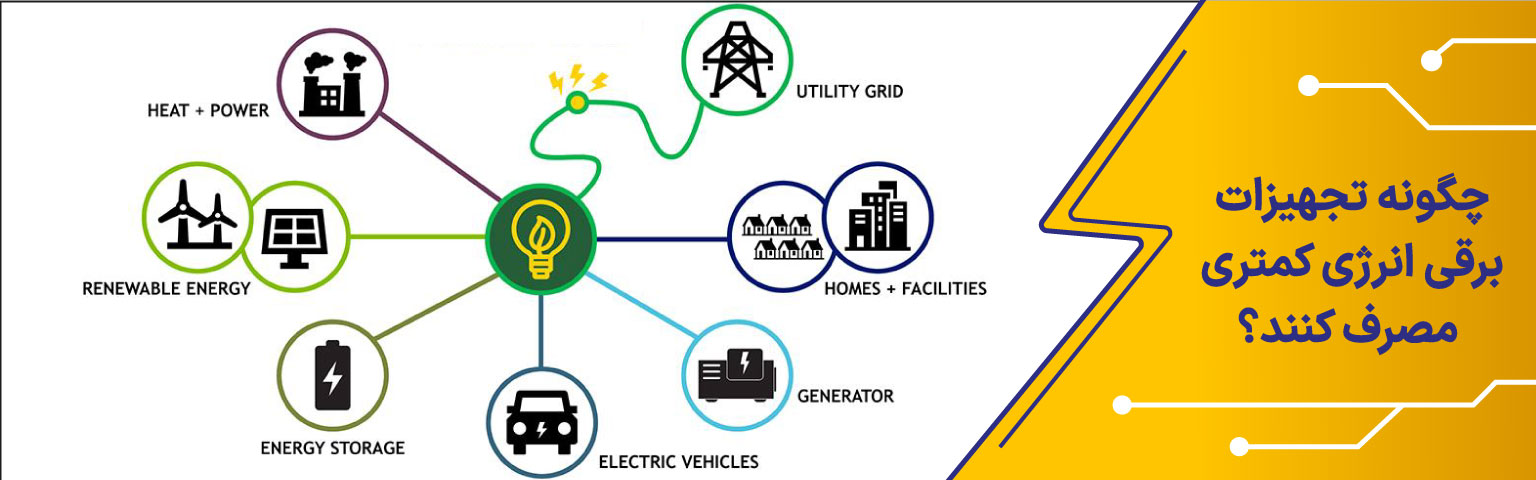 چگونه تجهیزات برقی انرژی کمتری مصرف کنند؟